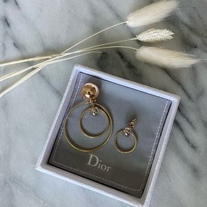 HP🎉🎊Dior Mise En Tribal Hoop Earrings